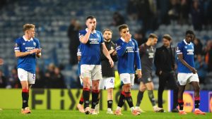 Danny Rohl’s men stay bottom of Europa League table after Ibrox defeat