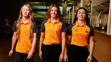 Daughter of F1 icon follows in her dad’s footsteps as she joins McLaren after he called her a ‘real bada**’