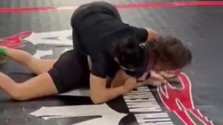 ‘Disgusting behaviour’ – Fighter left with horror BITE MARKS on arm after sickening contest