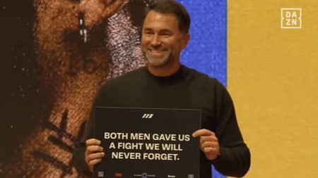 Eddie Hearn REFUSES to speak at Chris Eubank Jr vs Conor Benn press conference and plays Silent Night