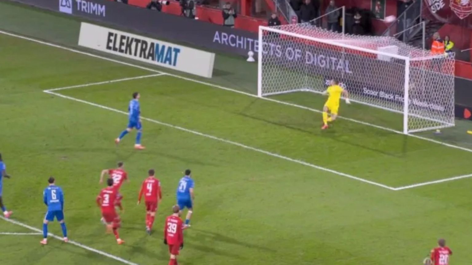 Ex-Tottenham star Troy Parrott consoled by team-mates after dreadful last-minute Panenka penalty to rescue a point