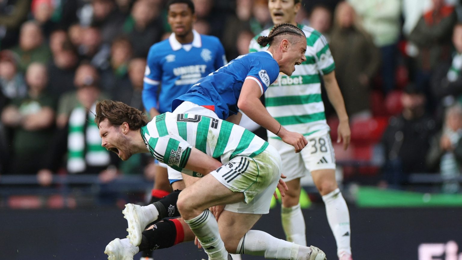 Ex-top flight referee gives verdict on three huge Celtic v Rangers flashpoints and explains why Ralston WASN’T booked