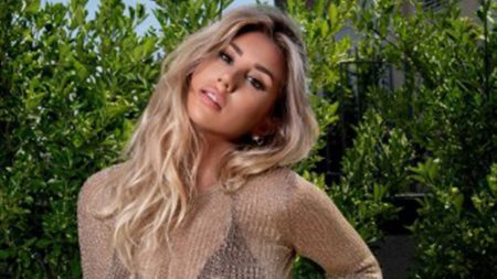 Fans all tuning in to Italian 3rd division after finding out TV host is bikini-mad model whose pics ‘should be illegal’