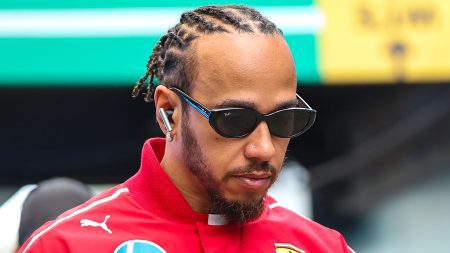 Ferrari boss takes cheeky swipe at Lewis Hamilton after F1 star’s ‘disastrous’ Sao Paulo Grand Prix