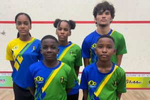 Five for Barbados Junior Squash Open