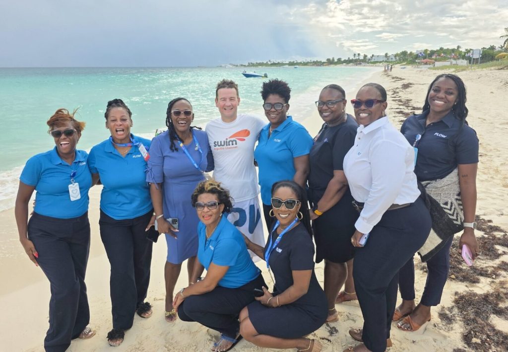 Fundraiser completes 23km open water swim between Anguilla and St Martin – Anguilla Focus