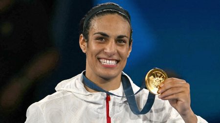 Gender row boxer Imane Khelif confirms plan to defend Olympic gold medal and hints at ‘many surprises’
