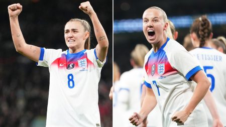 Georgia Stanway hits hat-trick as Lionesses run riot in front of huge Wembley crowd