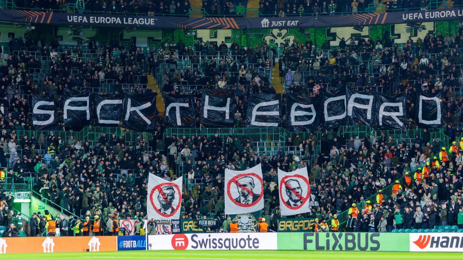 Green Brigade hit back at Celtic over ‘disingenuous’ lockout claiming it’s a ‘cynical attempt’ to silence board critics