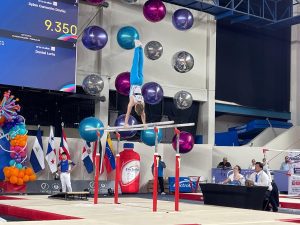 Historic gold-medal wins for Cayman gymnast Justin Spencer