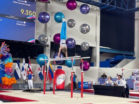 Historic gold-medal wins for Cayman gymnast Justin Spencer