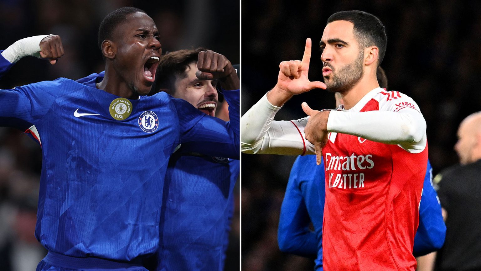 Honours even in ill-tempered Premier League table-topping clash after Moises Caicedo red card