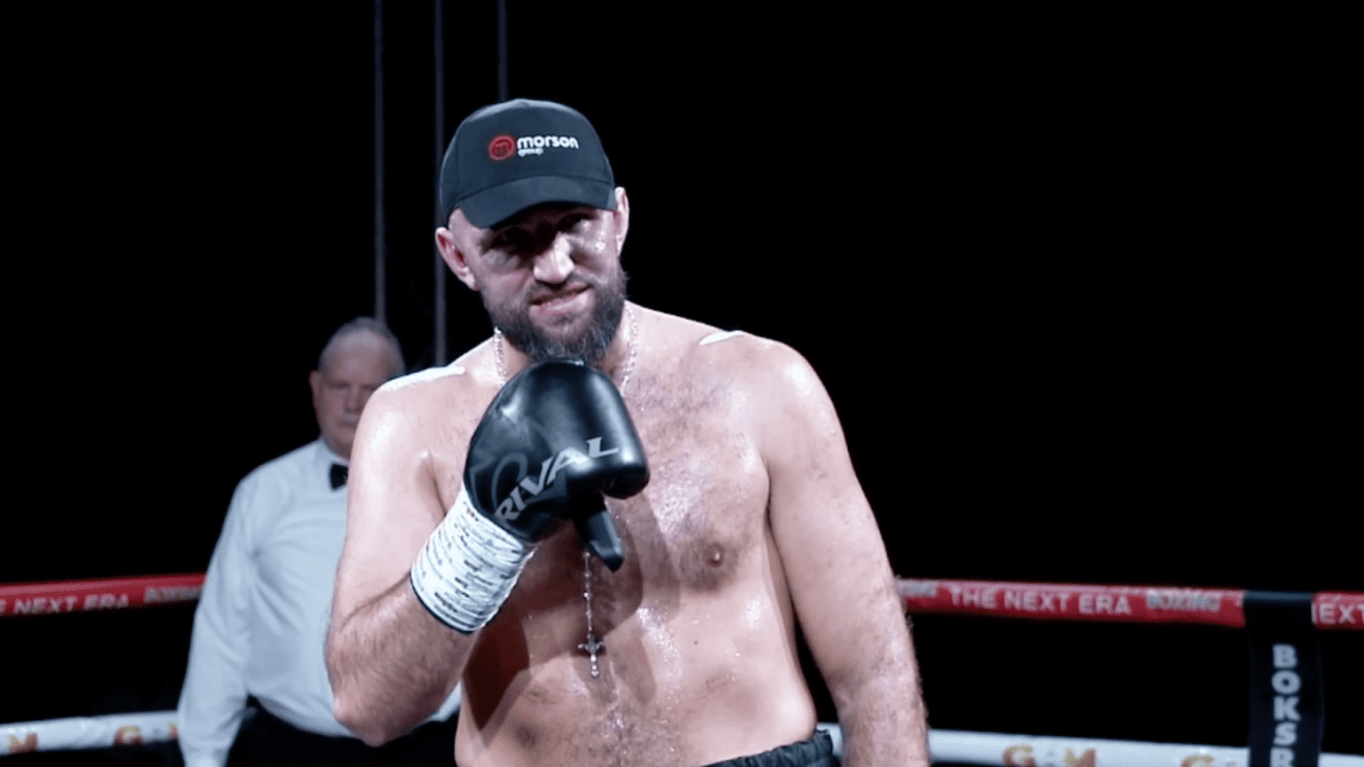 Hughie Fury scores first-round TKO in return but apologises to fans for quick finish in win over Michael Webster