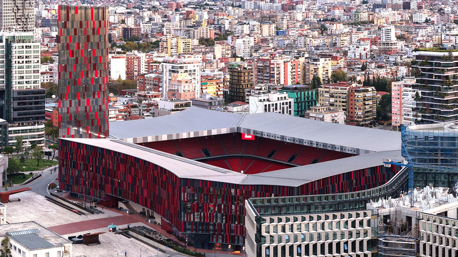 Inside Albania stadium hotel with stunning views of pitch making England fans ‘regret buying a ticket’ Inside Albania stadium hotel with stunning views of pitch making England fans ‘regret buying a ticket’