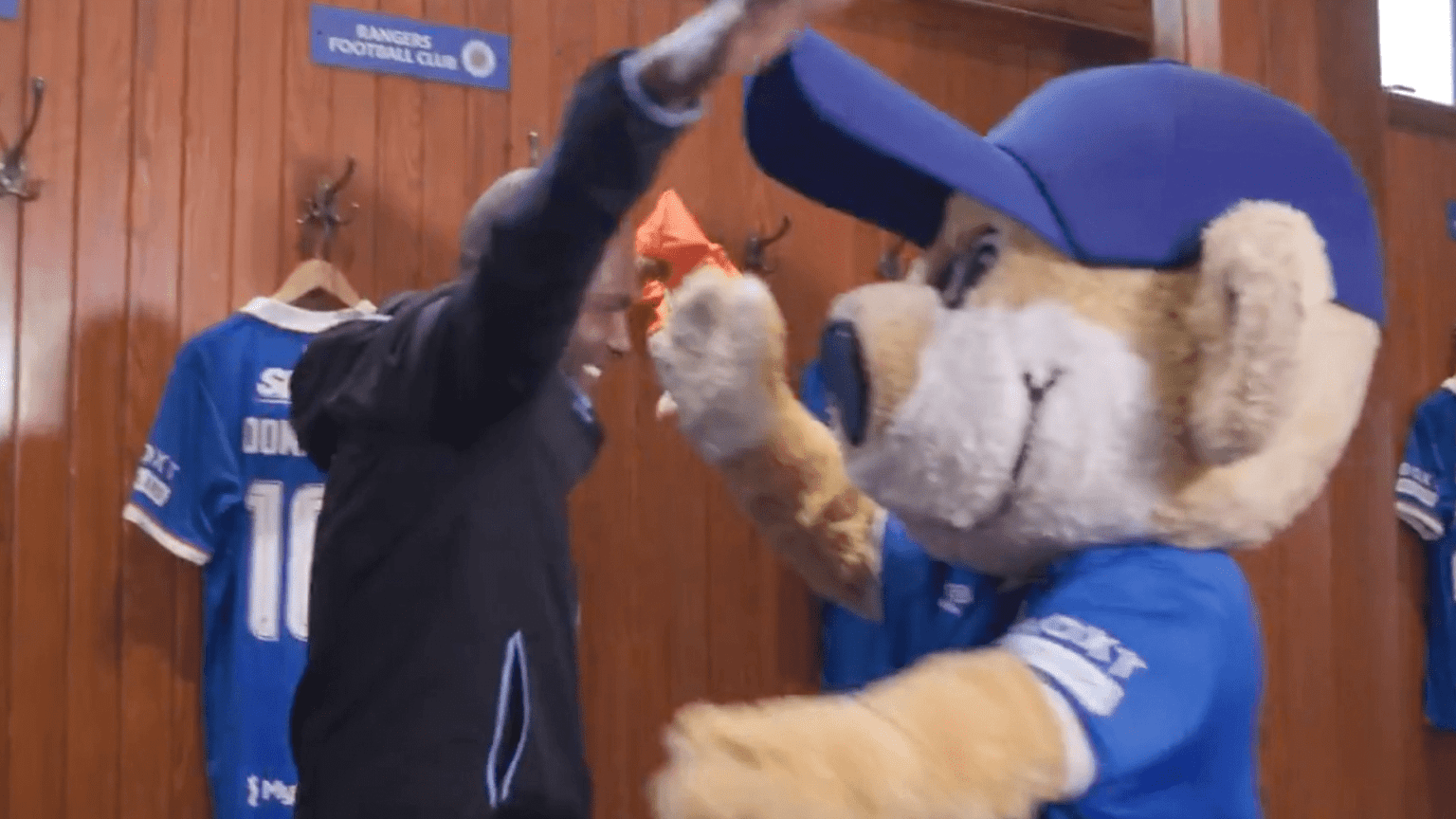 Inside Rangers ace Danilo’s dad’s VIP tour of Ibrox as he’s handed special Gers jersey & fans thanked for hero’s welcome