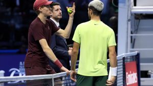 Jannik Sinner vs Carlos Alcaraz suspended due to medical emergency at ATP Finals