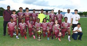 John Gray boys secure first-ever Dart U13 football league title