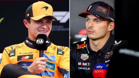 ‘Just talking nonsense’ – Lando Norris fires back at Max Verstappen over claims he’d have already won F1 title
