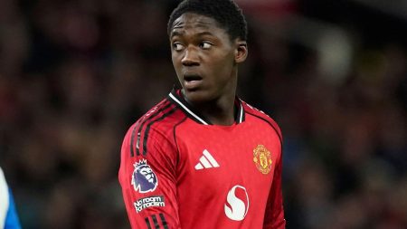 Kobbie Mainoo not spotted with Man Utd squad for Spurs but legend’s son travels Kobbie Mainoo not spotted with Man Utd squad for Spurs but legend’s son travels