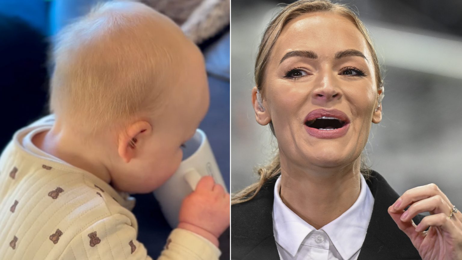 Laura Woods gets baby son Leo to brutally troll Tottenham in hilarious and adorable video