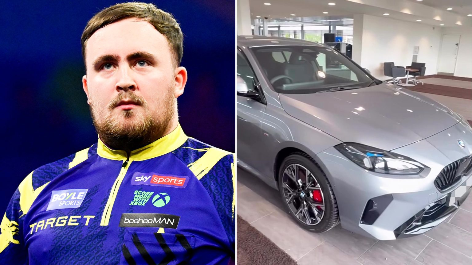 Luke Littler reveals he bought personalised £39,000 BMW six months ago