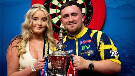 Luke Littler’s girlfriend Faith Millar celebrates darts champ passing his driving test with cheeky four-word message