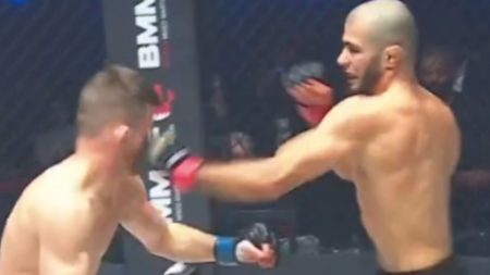 MMA star Muhammad Mokaev extends undefeated record with vicious KO… and aims dig at UFC boss Dana White MMA star Muhammad Mokaev extends undefeated record with vicious KO… and aims dig at UFC boss Dana White