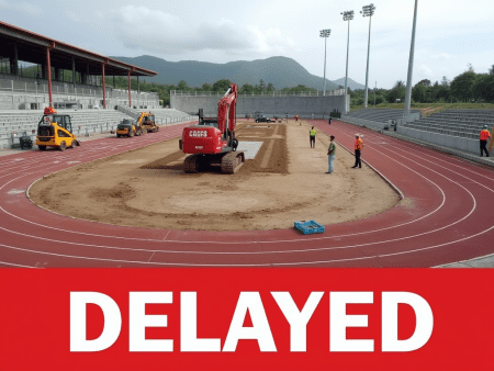 Major School Athletics Meets Postponed Amid Stadium Delays Major School Athletics Meets Postponed Amid Stadium Delays
