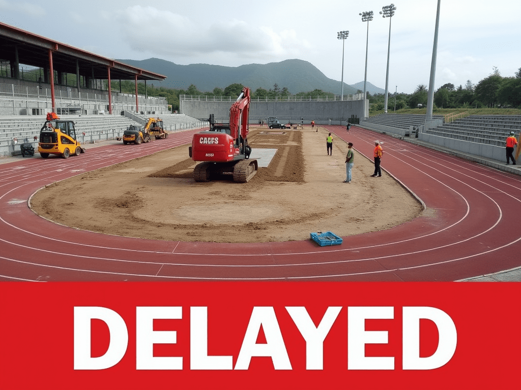 Major School Athletics Meets Postponed Amid Stadium Delays Major School Athletics Meets Postponed Amid Stadium Delays