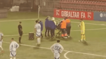 Major shock as Celtic star stretchered off in international clash as Hoops suffer fresh blow and injury crisis deepens