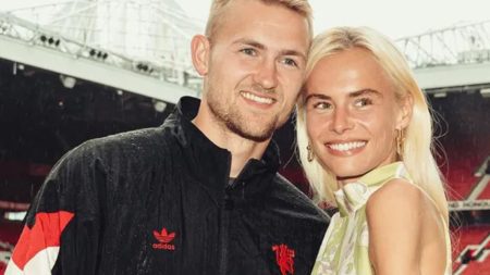 Man Utd star Matthijs de Ligt’s estranged wife risks Instagram ban as she posts naked beach pic