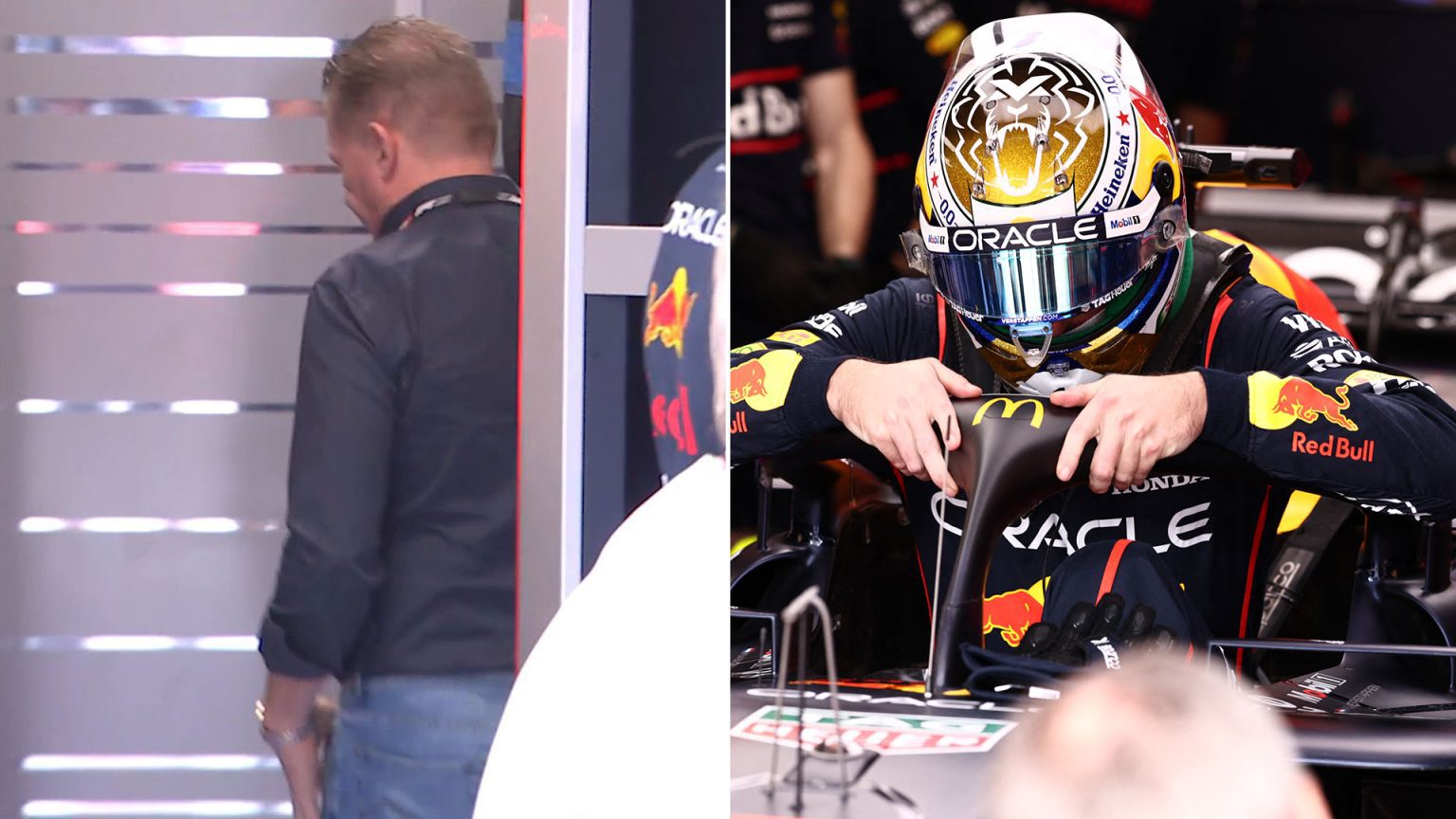 Max Verstappen’s dad Jos storms out of Red Bull garage as F1 star crashes out of Brazilian Grand Prix qualifying