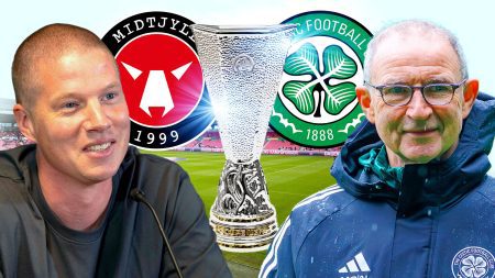 Midtjylland vs Celtic LIVE SCORE: Build-up & team news as O’Neill takes charge in Europa League