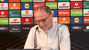 Moment Celtic boss Martin O’Neill ‘falls asleep’ during press conference as reporter asks him question