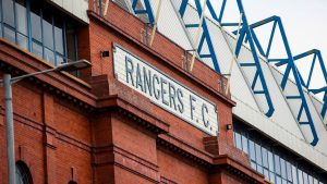 ‘New era begins’ – Rangers hero takes training session with new club just yards from Ibrox pitch he used to grace