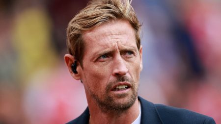 Peter Crouch issues six-word response after Man City goalscoring machine Erling Haaland steals his ‘robot’ celebration