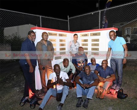 Pinelands unveil basketball wall of honour
