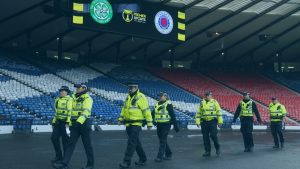 Police launch appeal after THREE people assaulted at Celtic-Rangers league cup semi-final clash including paramedic