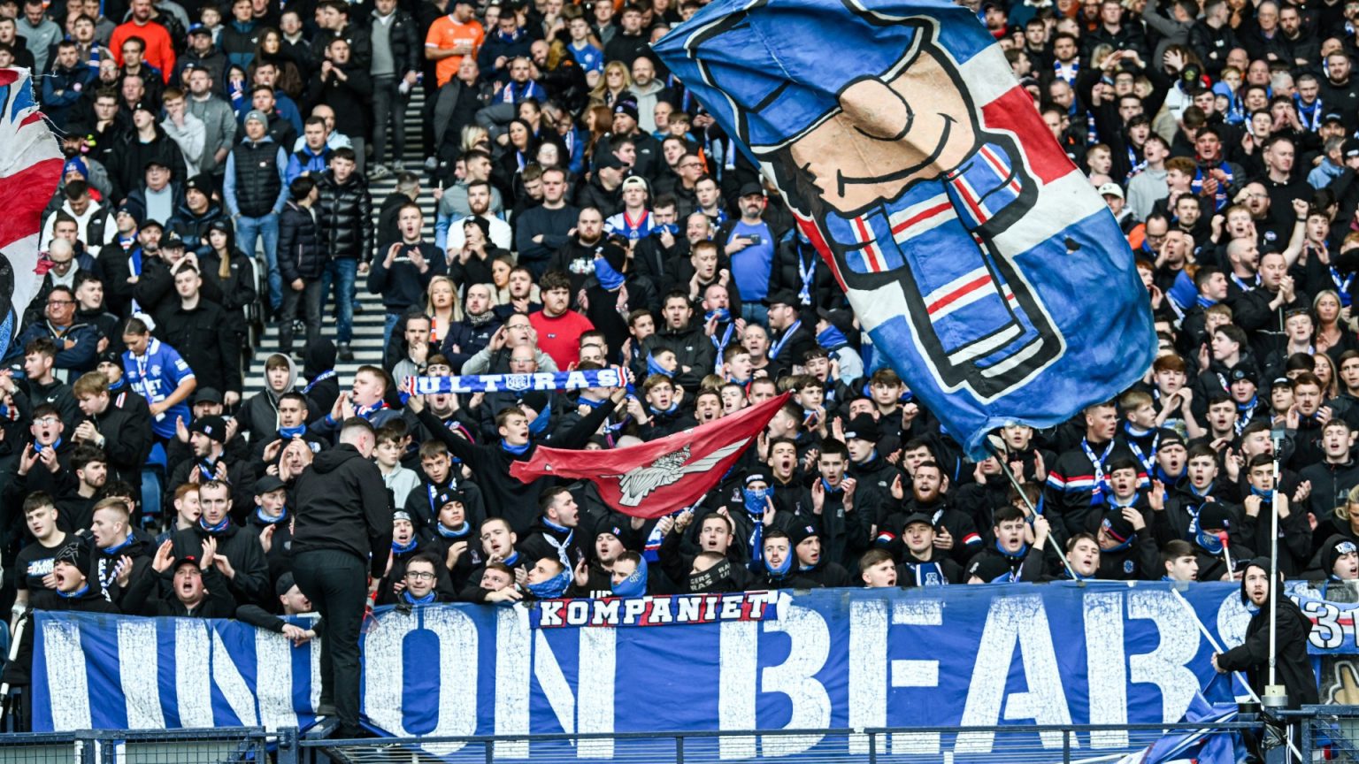 Rangers ultras group Union Bears hit out at Dundee for blocking Remembrance Day tifo