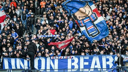 Rangers ultras group Union Bears hit out at Dundee for blocking Remembrance Day tifo Rangers ultras group Union Bears hit out at Dundee for blocking Remembrance Day tifo