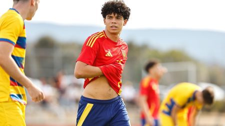 Real Madrid legend’s son, 16, captaining Spain’s u17 team despite dad leading Brazil out at World Cup 2018