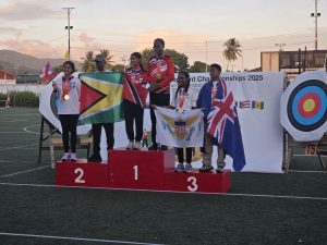 Right on Target: Archery Trio Wins Seven Medals at Caribbean Championship