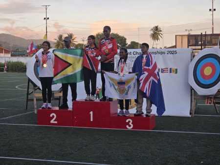 Right on Target: Archery Trio Wins Seven Medals at Caribbean Championship