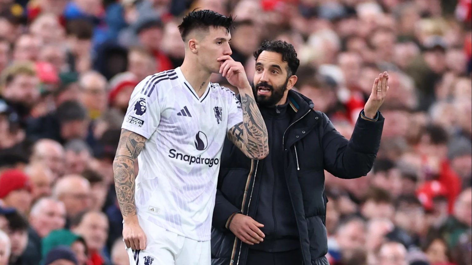 Ruben Amorim admits £74m Man Utd striker Benjamin Sesko is ‘struggling’ after Gary Neville said he was ‘miles off it’