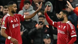 Salah scores 250th Reds goal to snap horrific four-game losing streak and go third in table