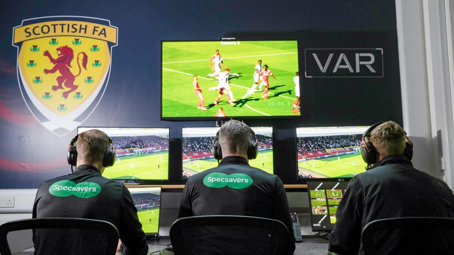 Scots football pundit forced to APOLOGISE to SFA over VAR ‘cover up’ claim made live on-air as bosses left furious