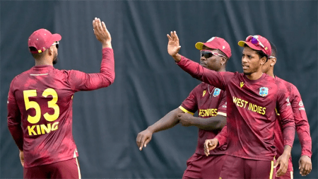 Shepherd hat-trick and twin fifties complete WI’s 3-0 sweep over Bangladesh