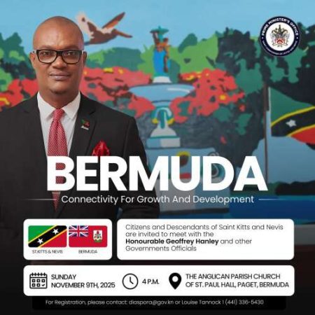 St Kitts Deputy PM on island for town hall meeting – The Royal Gazette