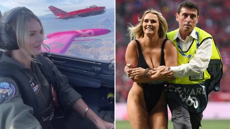 Stunning Champions League final streaker Kinsey Wolanski now living a new life as a qualified pilot