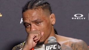 UFC star breaks down in tears after being denied £38,000 bonus and admits ‘I’m going to die out there for my mum